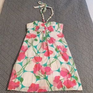 Lilly Pulitzer Floral Strapless Dress